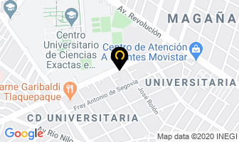 Mapa de Casa Hogar De Guadalajara en Guadalajara
