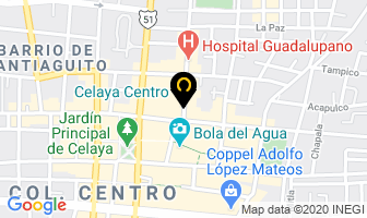 Mapa de Casa Larios Imelda Italia en Celaya