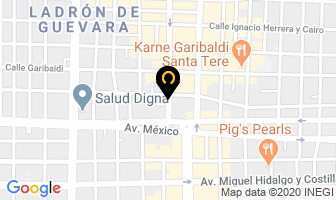 Mapa de Casa Mejorada en Guadalajara