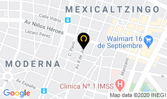 Mapa de Casa Soriano, S.a. De C.v. en Guadalajara