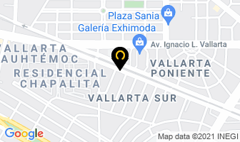 Mapa de Casablanca Resort en Guadalajara