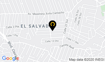 Mapa de Casas En Venta En El Centro De Puebla(998)2759536 en Puebla