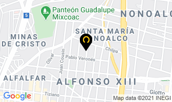 Mapa de Casillas Corominas Gustavo en Ciudad de Mexico