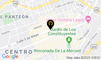 Mapa de Central De Videojuegos en Lagos de Moreno