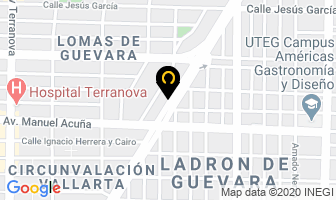 Mapa de Centrax S.a De C.v en Guadalajara