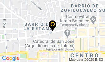 Mapa de Centro Armónico Prometeo en Ciudad de Mexico