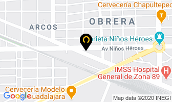 Mapa de Centro De Clavos Y Grapas en Guadalajara