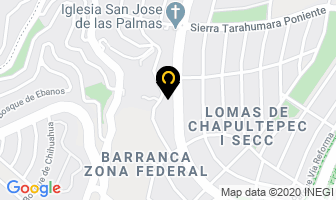 Mapa de Centro De Desarrollo Infantil Montessori en Ciudad de Mexico