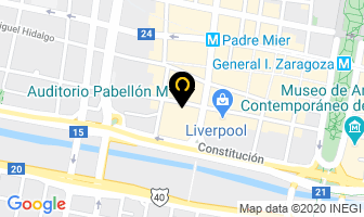 Mapa de Centro De Eficiencia Empresarial en Monterrey
