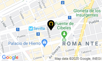 Mapa de Centro De Estudios Profesionales Renacimiento S.c. en Ciudad de Mexico