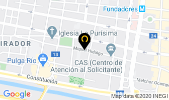 Mapa de Centro De Estudios Universitarios en Monterrey