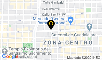Mapa de Centro De Rehabilitación en Guadalajara