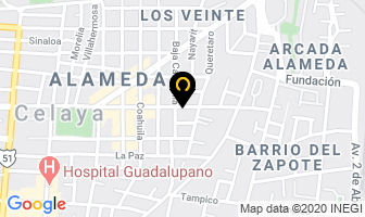 Mapa de Centro Dental Infantil en Celaya
