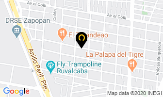 Mapa de Centro Escolar Rousseau en Zapopan