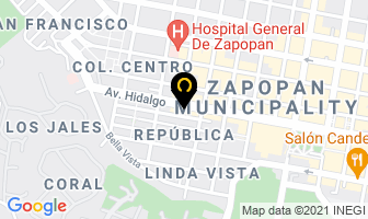 Mapa de Centro Esoterico La Luz en Zapopan