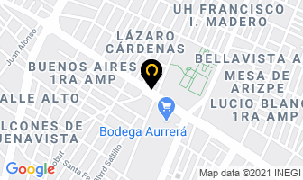 Mapa de Centro Especializado De Cómputo en Saltillo