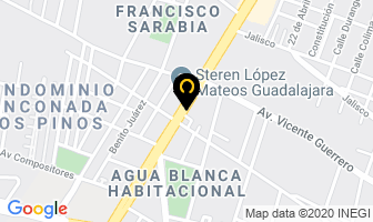Mapa de Centro Fester Bugambilias en Zapopan