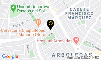 Mapa de Centro Musical Acapella en Zapopan