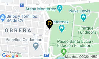 Mapa de Centro Nocturno ChapulÍn en Monterrey