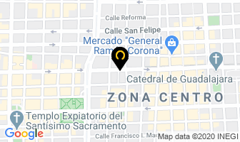 Mapa de Centro Profesional Torres Andrade A.c. en Guadalajara