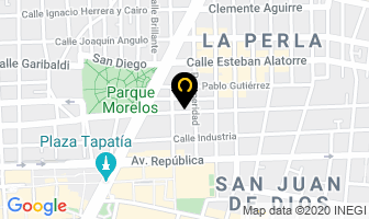 Mapa de Centros De Integracion Juvenil en Guadalajara