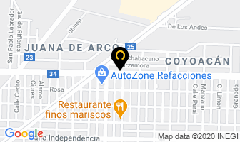 Mapa de Century Resortes en Monterrey