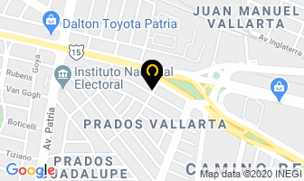Mapa de CerrajerÍa Vallarta en Guadalajara