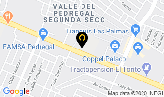 Mapa de Cerrajeria Pedregal en Mexicali