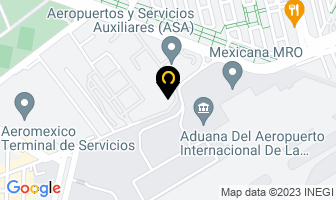 Mapa de Cgo Forwarding en Venustiano Carranza