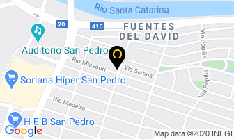 Mapa de Cheff Service en San Pedro Garza García