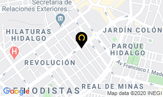 Mapa de Cherry Berry. en Pachuca de Soto