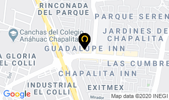 Mapa de Chicago Music Center en Zapopan