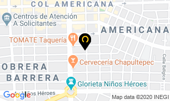 Mapa de Chips De Occidente en Guadalajara