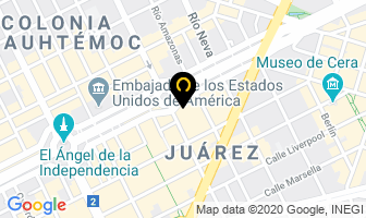 Mapa de Chubb De Mexico CompaÑia De Seguros Sa De Cv en Ciudad de Mexico