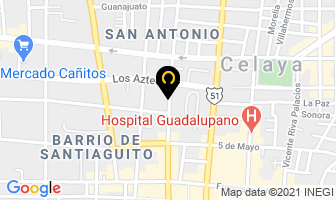 Mapa de Chung Song Taekwondo en Celaya