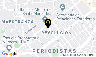 Mapa de Churrería López. en Pachuca de Soto