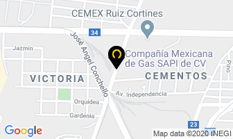 Mapa de Cia. Mexicana De Gas en Monterrey