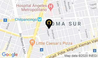 Mapa de Cirugía Oral Y Maxilofacial en Ciudad de Mexico