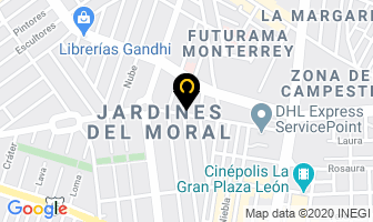 Mapa de Cirugía Plastica, Estética Y Reconstructiva en León