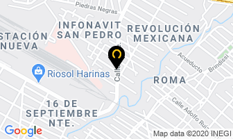 Mapa de Cirujano Dentista en Puebla