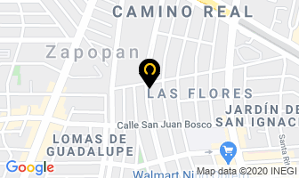 Mapa de Cirujano Dentista en Zapopan
