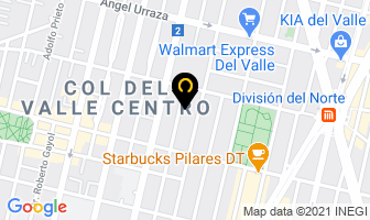 Mapa de Cisneros Y Asociados S.c. en Ciudad de Mexico
