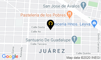 Mapa de Climas Y Refrigeracion Villa Juarez en Chihuahua