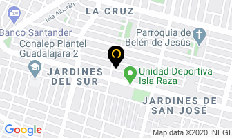 Mapa de Climas Y Servicios Arco S.a. De C.v. en Guadalajara