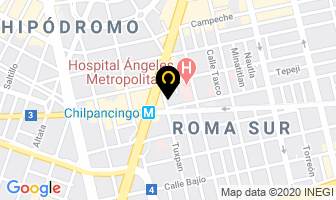 Mapa de Clinica De Protesis Dental en Ciudad de Mexico