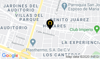 Mapa de Clinica Del Norte en Zapopan