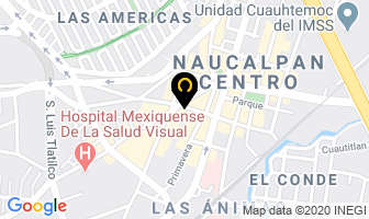 Mapa de Clínica Dental en Naucalpan de Juárez