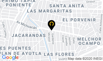 Mapa de Clinica Dental Integral en Morelia