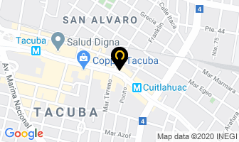Mapa de Clinica Dental Mexicana en Ciudad de Mexico