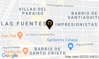 Mapa de Clinica Dental Ortolaser en Celaya